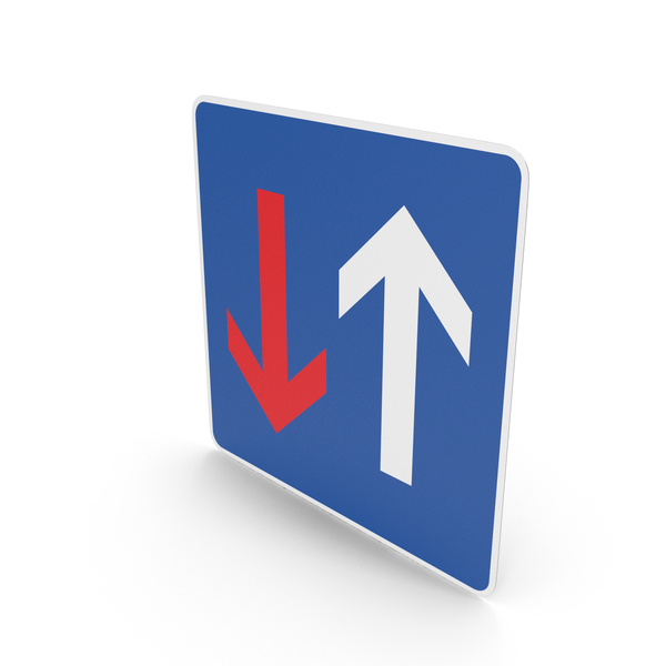 German Priority Over Oncoming Vehicles Sign PNG & PSD Images