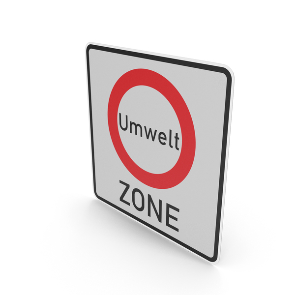 German Sign Traffic Ban To Reduce Harmful Air Pollution PNG & PSD Images