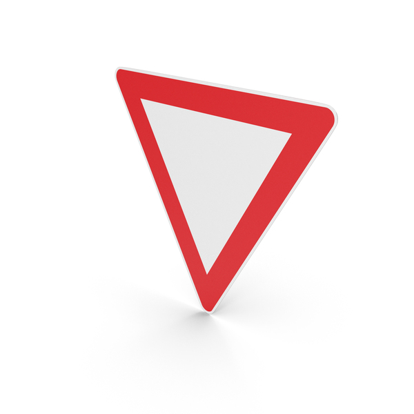 German Yield Sign PNG & PSD Images