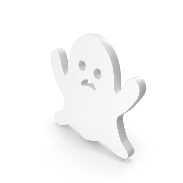 Ghost Icon White PNG Images & PSDs for Download | PixelSquid - S122235389