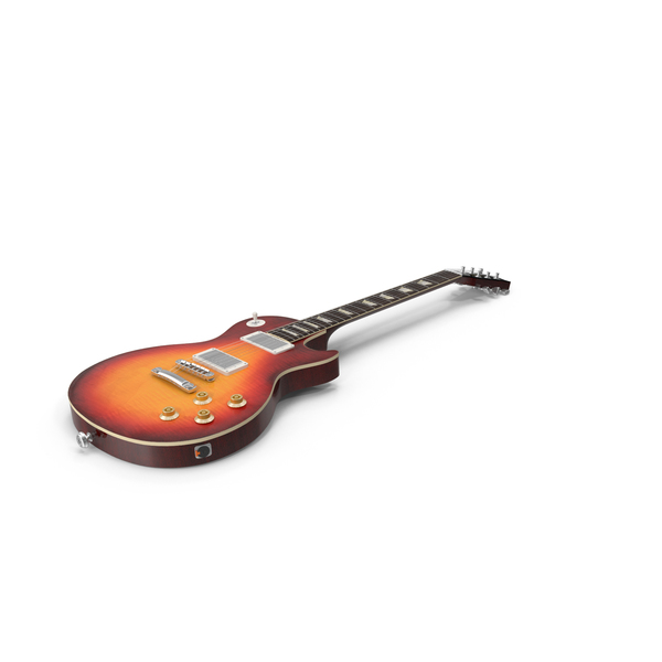 Gibson Les Paul Electric Guitar PNG & PSD Images