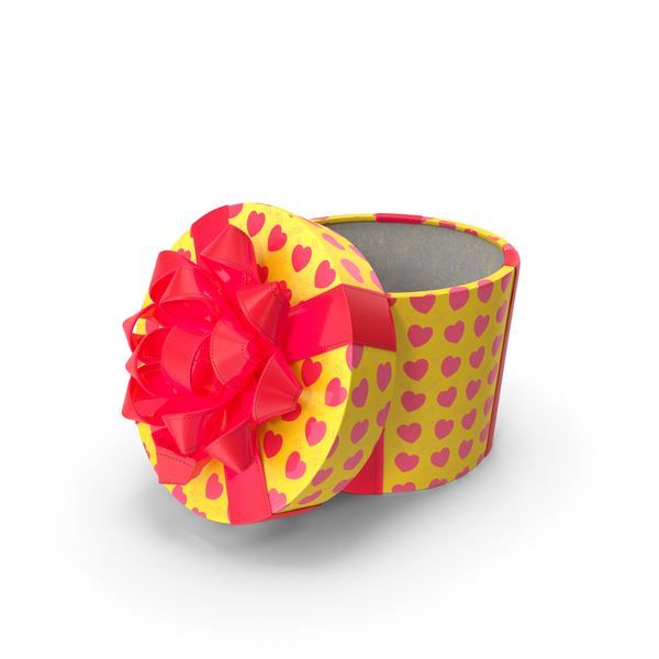 Gift Box Cylinder Yellow PNG & PSD Images Gift Box Cylinder Yellow PNG & PSD Images