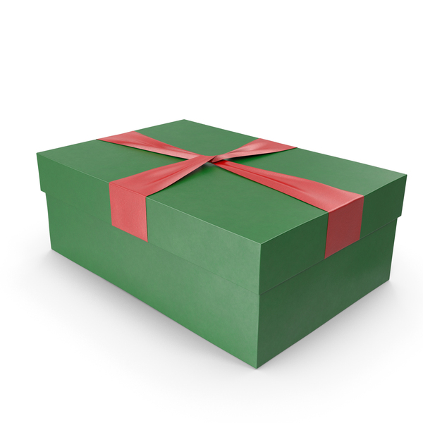 Gift Box Green PNG & PSD Images