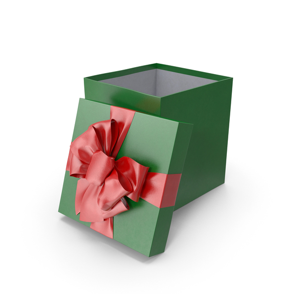Gift Box Green PNG & PSD Images Gift Box Green PNG & PSD Images
