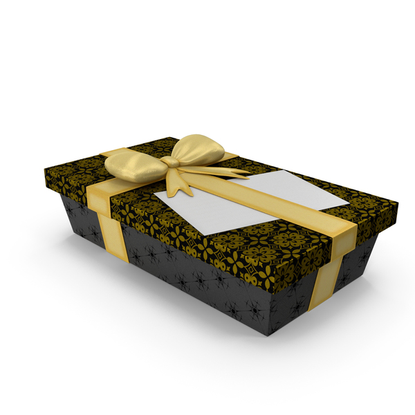 Gift Box Label Black PNG & PSD Images Gift Box Label Black PNG & PSD Images