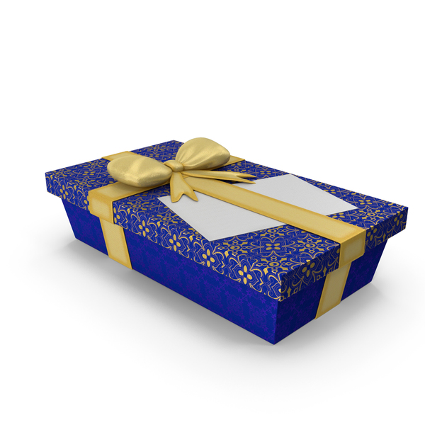 Gift Box Label Blue PNG & PSD Images Gift Box Label Blue PNG & PSD Images