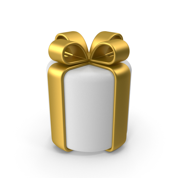 Holiday Accessories: Gift Box White PNG & PSD Images