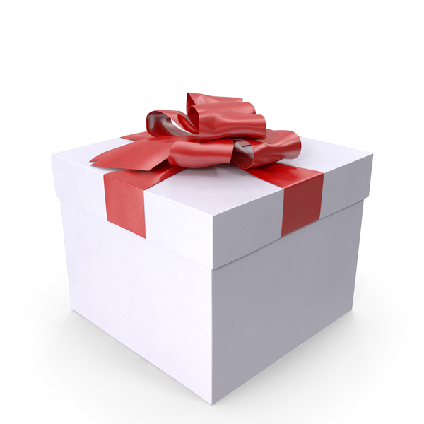 Gift Box White PNG & PSD Images Gift Box White PNG & PSD Images