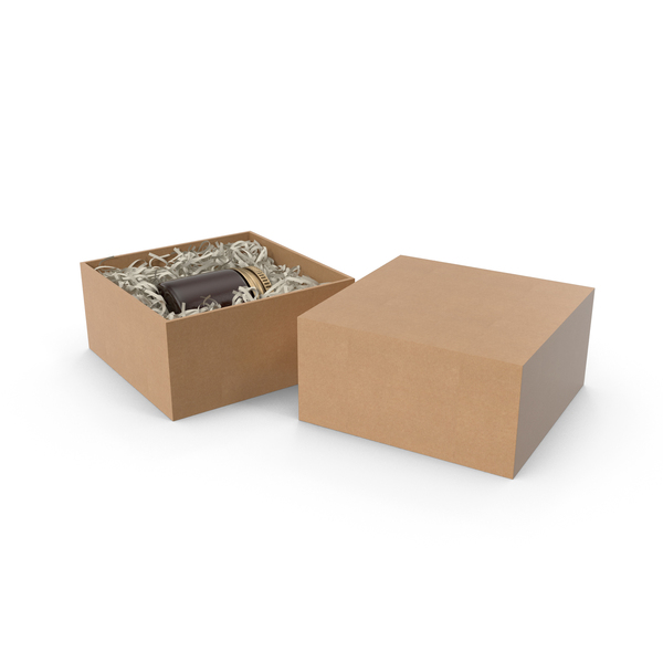 Gift Box with Candle Amber Jar PNG & PSD Images Gift Box with Candle Amber Jar PNG & PSD Images