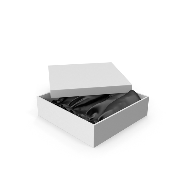 Gift Box with Silk Fabric PNG & PSD Images Gift Box with Silk Fabric PNG & PSD Images