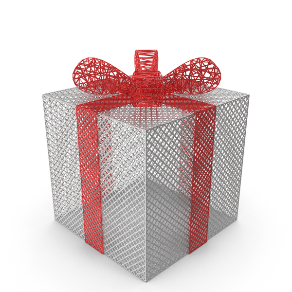 Box: Gift Cube Decor PNG & PSD Images