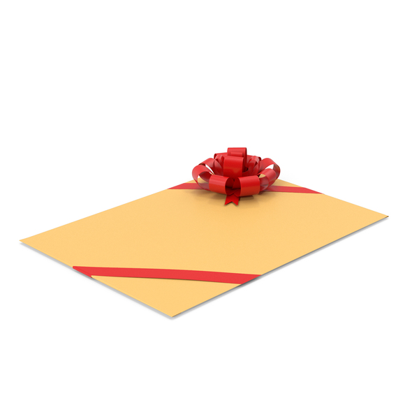 Christmas Card: Gift Envelope PNG & PSD Images
