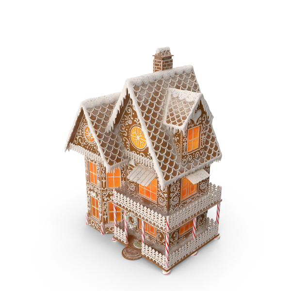 Gingerbread House PNG & PSD Images Gingerbread House PNG & PSD Images