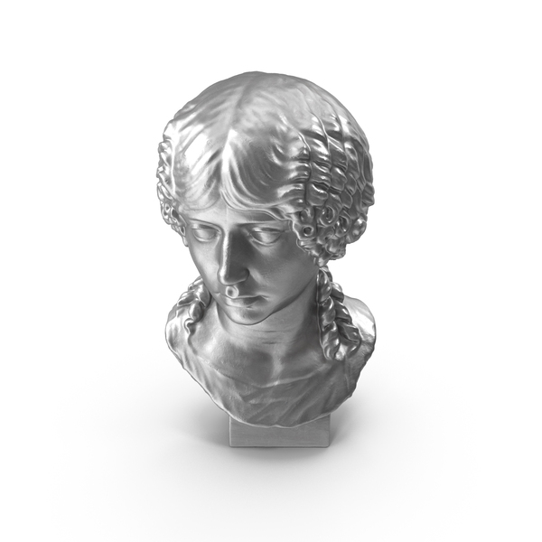 Girl Metal Bust PNG & PSD Images Girl Metal Bust PNG & PSD Images