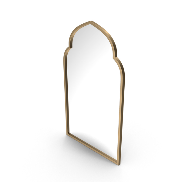 Glam Distressed Accent Mirror PNG & PSD Images Glam Distressed Accent Mirror PNG & PSD Images