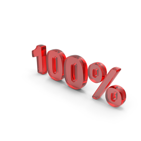 Symbols: Glass 100 Percentage Icon PNG & PSD Images