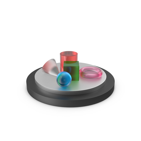 Cube: Glass Arranged Basic Primitives PNG & PSD Images Cube: Glass Arranged Basic Primitives PNG & PSD Images