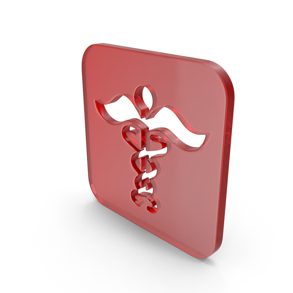 Symbols: Glass Asclepius Icon PNG & PSD Images