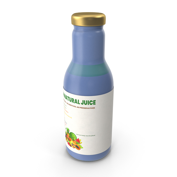 Glass Bottle With Blue Colored Juice PNG & PSD Images Glass Bottle With Blue Colored Juice PNG & PSD Images