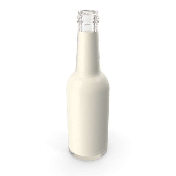 Jug: Glass Bottle with Milk PNG & PSD Images