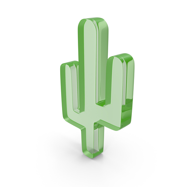 Logo: Glass Cactus Icon PNG & PSD Images