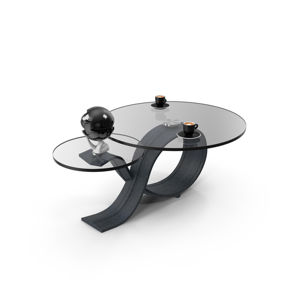 Glass Coffee Table With Espresso Cups And Globe PNG & PSD Images Glass Coffee Table With Espresso Cups And Globe PNG & PSD Images