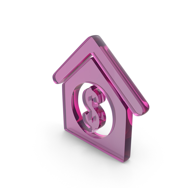 Symbols: Glass Dollar House Icon PNG & PSD Images Symbols: Glass Dollar House Icon PNG & PSD Images