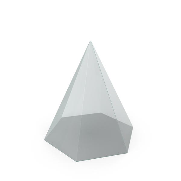 Glass Hexagonal Pyramid PNG & PSD Images Glass Hexagonal Pyramid PNG & PSD Images