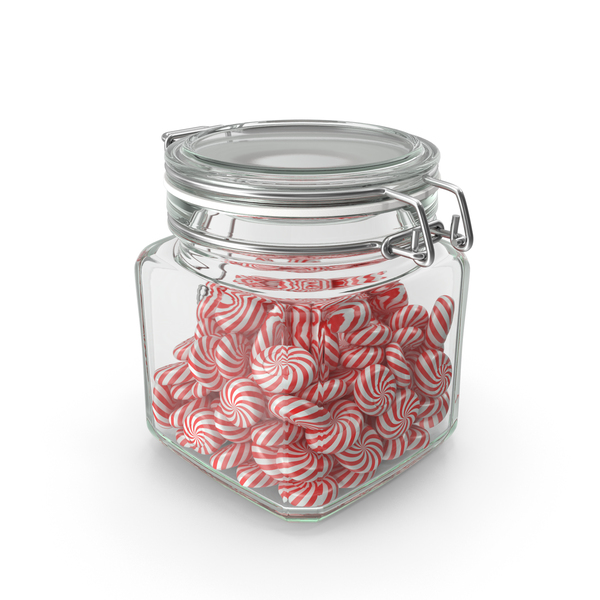 V2 135: Glass Jar With Candy Closed PNG & PSD Images V2 135: Glass Jar With Candy Closed PNG & PSD Images