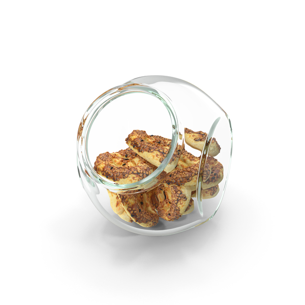 Cookie: Glass Jar With Cookies PNG & PSD Images