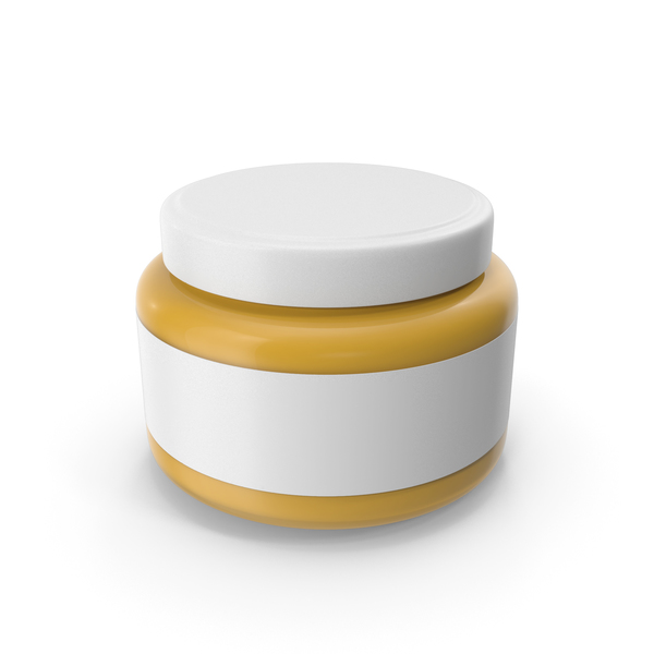 Glass Jar With Yellow Souce PNG & PSD Images Glass Jar With Yellow Souce PNG & PSD Images