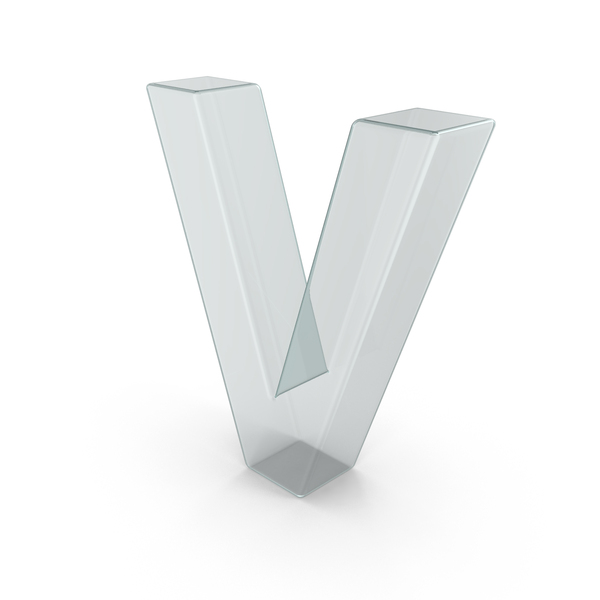Language: Glass Letter V PNG & PSD Images Language: Glass Letter V PNG & PSD Images