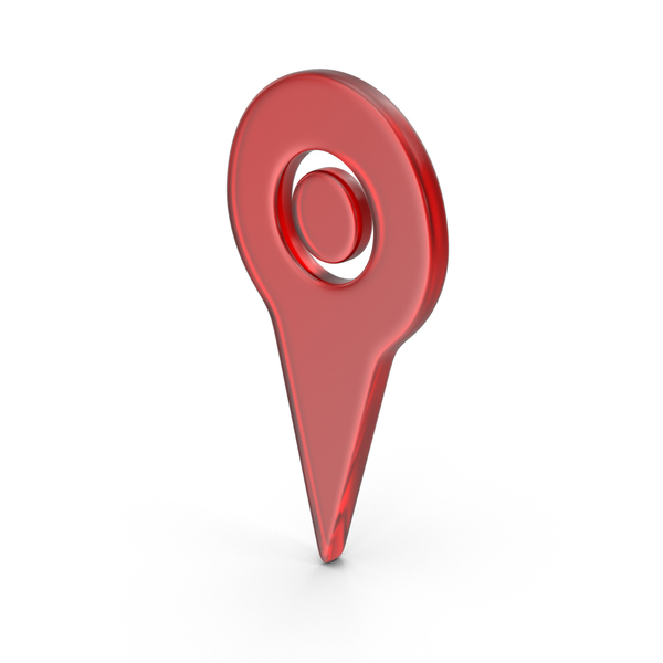 Symbols: Glass Location Pin Symbol PNG & PSD Images