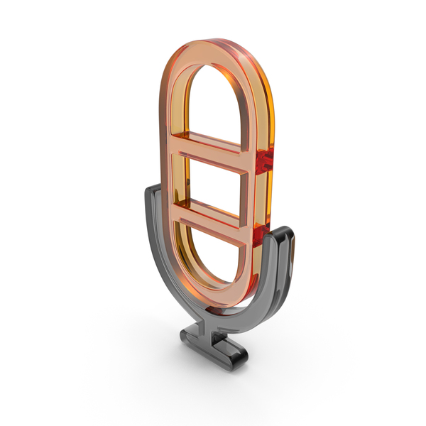 Symbols: Glass Mic Icon PNG & PSD Images