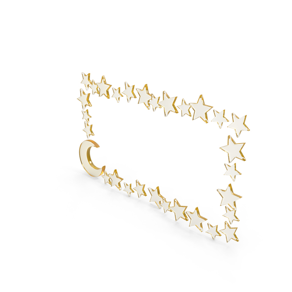 Symbols: Glass Moon And Stars Frame PNG & PSD Images Symbols: Glass Moon And Stars Frame PNG & PSD Images