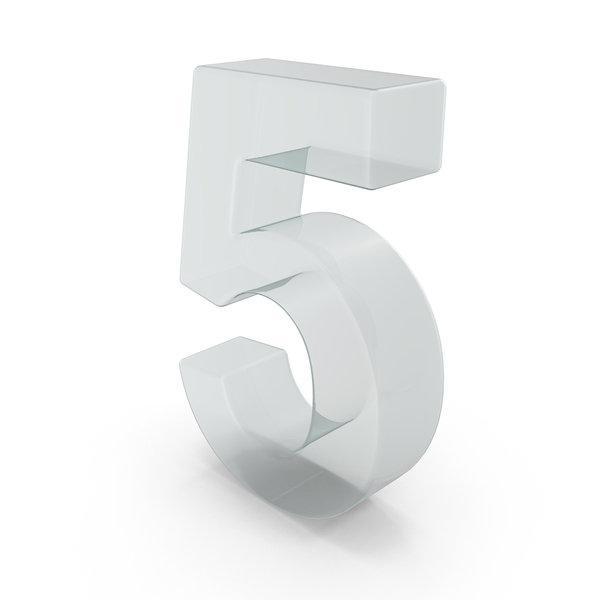 Glass Number 5 PNG & PSD Images Glass Number 5 PNG & PSD Images