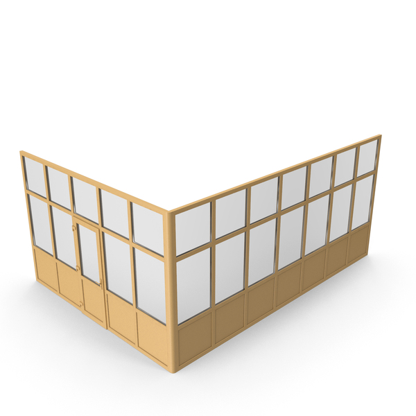 Glass Partition Wall Brown PNG & PSD Images
