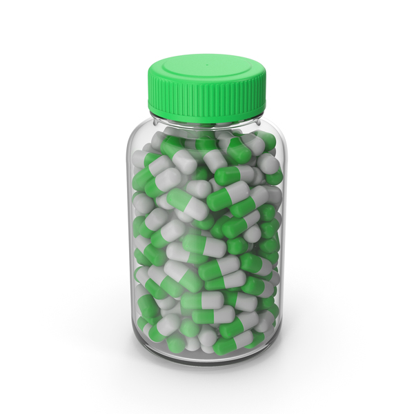 Apothecary: Glass Pill Bottle Green PNG & PSD Images Apothecary: Glass Pill Bottle Green PNG & PSD Images