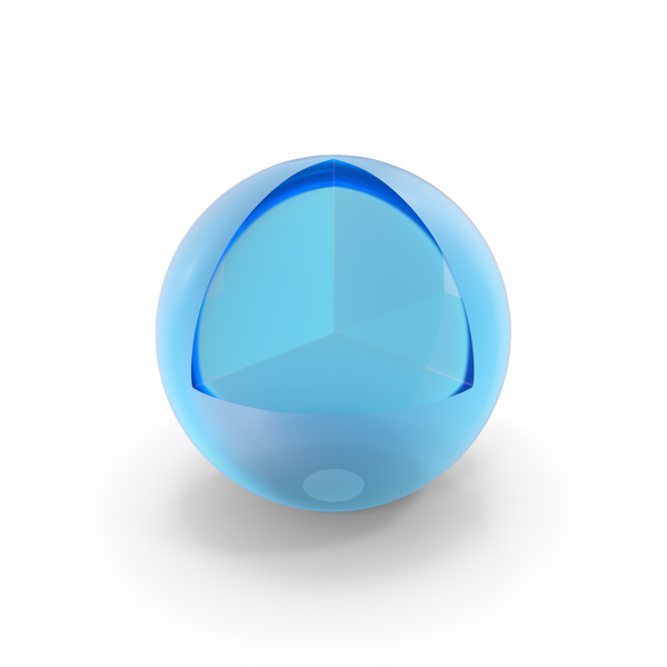 Glass Quarter One Fourth Sphere PNG & PSD Images