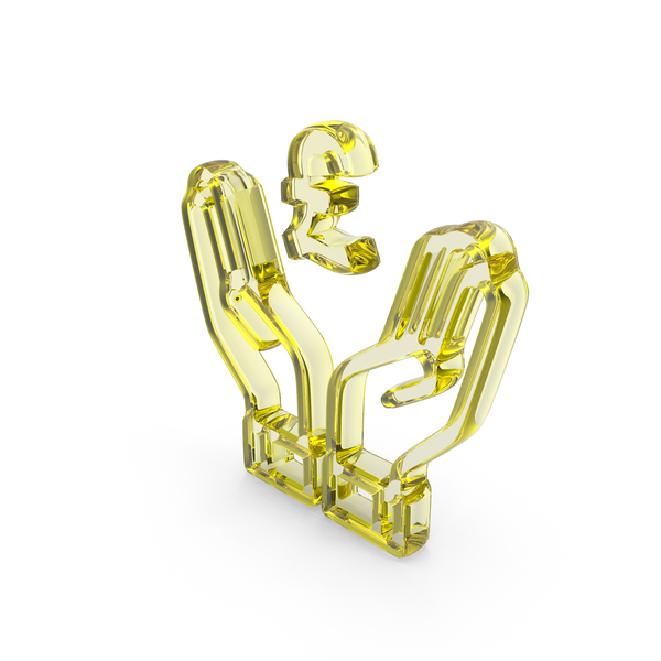 Symbols: Glass Save Money Pound Symbol PNG & PSD Images