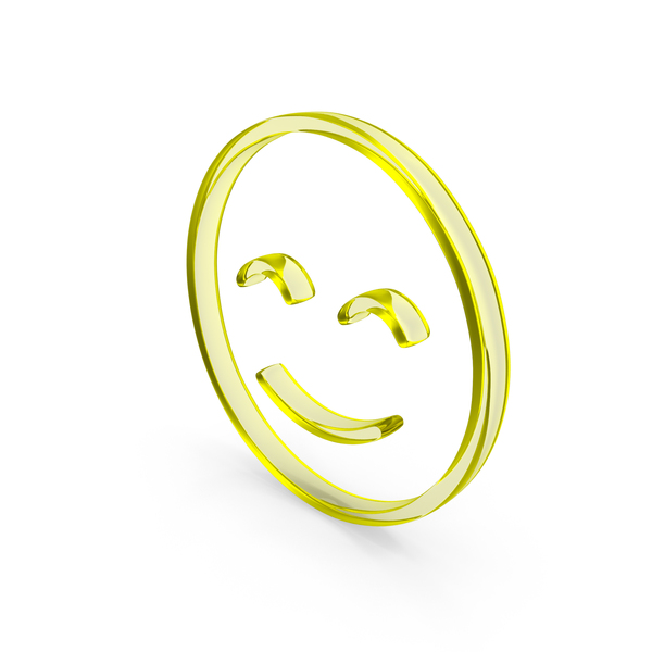 Glass Smile Icon PNG Images & PSDs for Download | PixelSquid - S12309792C