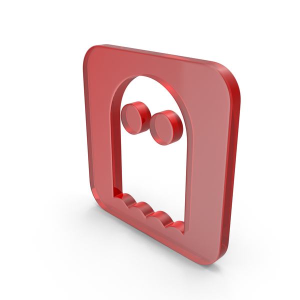 Symbols: Glass Square Ghost Icon PNG & PSD Images Symbols: Glass Square Ghost Icon PNG & PSD Images