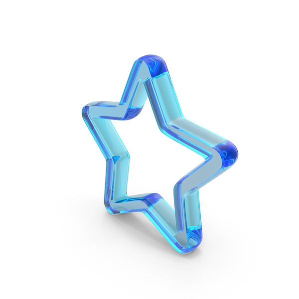 Glass Star Shape Symbol PNG Images & PSDs for Download | PixelSquid ...