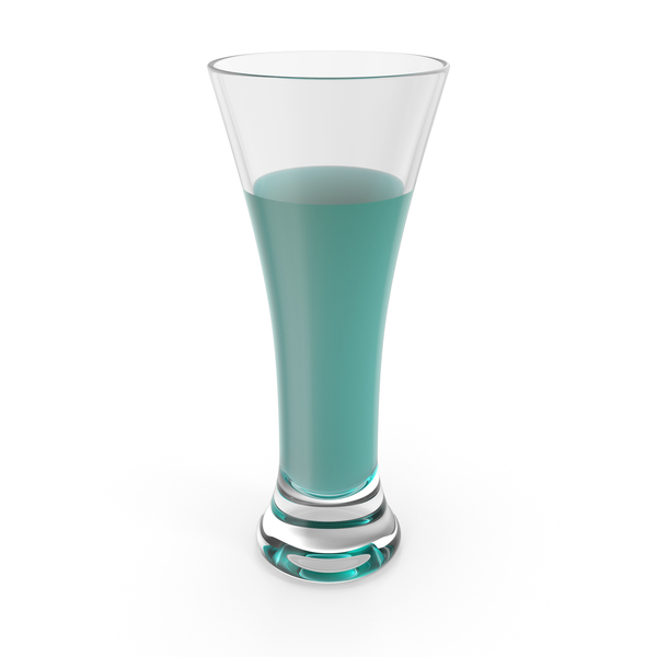 Glass with Blue Water PNG & PSD Images Glass with Blue Water PNG & PSD Images