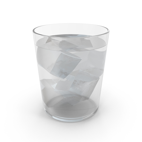 1 Drink Container: Glass With Ice PNG & PSD Images 1 Drink Container: Glass With Ice PNG & PSD Images