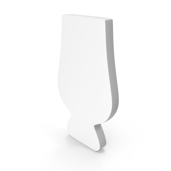 Symbols: Glencairn Whisky Glass Icon White PNG & PSD Images