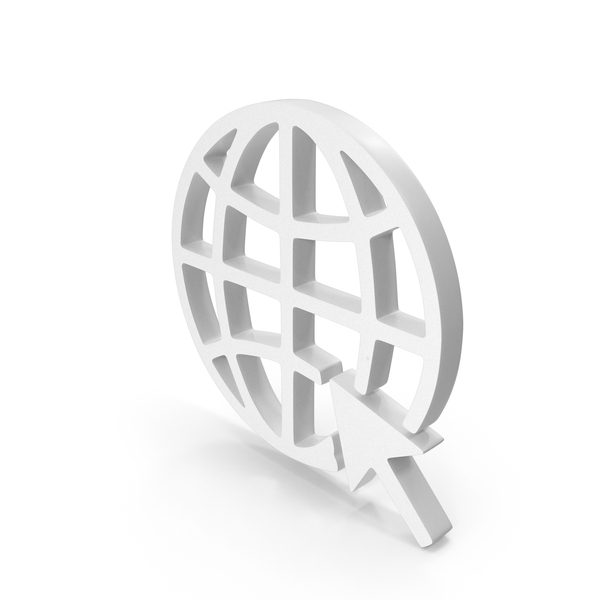 Symbols: Globe Curser Mouse Arrow Web PNG & PSD Images