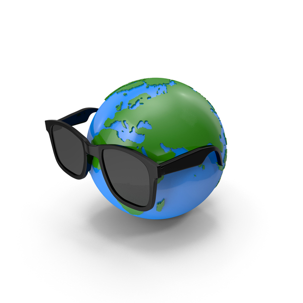 Planet: Globe Wearing Cartoon Sunglasses PNG & PSD Images Planet: Globe Wearing Cartoon Sunglasses PNG & PSD Images