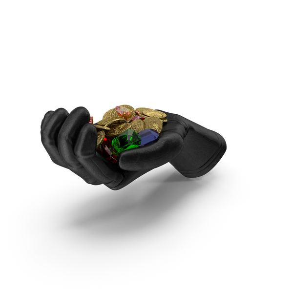 Hand: Glove Handful with Treasure PNG & PSD Images Hand: Glove Handful with Treasure PNG & PSD Images