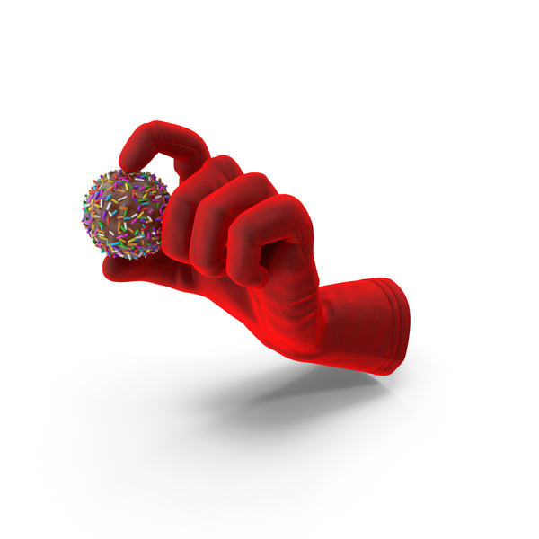 Gloves: Glove Holding A Chocolate Ball With Colored Pops PNG & PSD Images Gloves: Glove Holding A Chocolate Ball With Colored Pops PNG & PSD Images